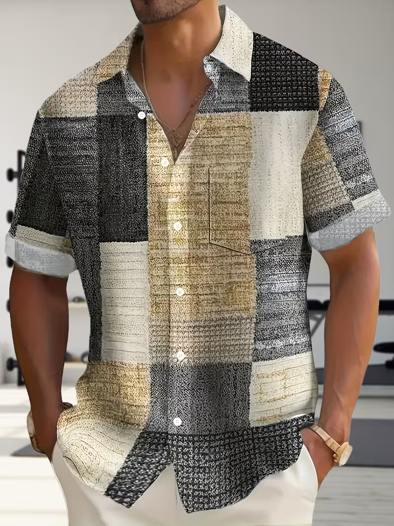 Men's Sportswear Button-Up Shirt